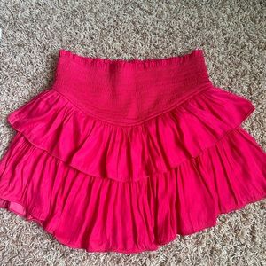 Pink Mini Skirt